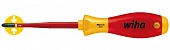 Wiha W35396 Отвертка диэлектрическая Soft Finish electric slimFix PZ2х100