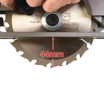 MILWAUKEE Пила ручна дискова акумуляторна , M12 CCS44-0, Ø140мм | 4933448225