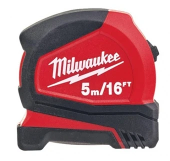 MILWAUKEE Рулетка Pro Compact , 5м/16фт, (25мм) | 4932459595