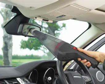 Пилосос автомобільний BLACK+DECKER, 12 В (автомережа),повітряна потужність 8.5 аВт