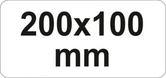 YATO Струбцина з важільним затискачем, стальна, тип "F" YATO; l= 200 мм, h= 100 мм  | YT-63951