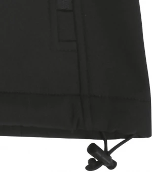 YATO Куртка робоча SOFTSHELL з прикріпн капюшоном YATO розм L, чорна, 3 кишені, 96% поліест і 4% спа