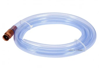 VOREL Шланг для зливу рідин самовсмоктуючий, зі зворотним клапаном : Ø=13 мм, L= 180 см, PVC  | 8300