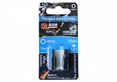 USH Насадка викруткова HEX М4 x 25 мм. шестигранна. Уп. 2 шт.(блістер) | UUST0012072/2