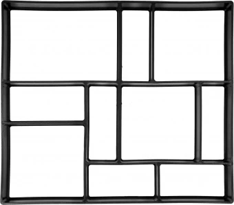 VOREL Форми для виготовлення бруківки : 450 х 400 x 40 мм, з поліпропілену  | 35061