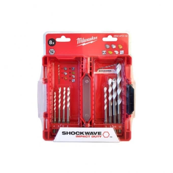MILWAUKEE Набір свердл універсальних ShW HEX , (8шт) | 4932471112