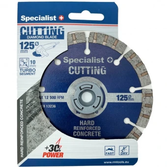 Specialist+ 11/2-1125 Диск алмазний PREMIUM 125x10x22