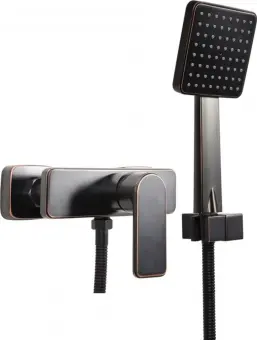 FALA Змішувач води для душу "RETRO BLACK 3" з кульовим регулятором  | 75817