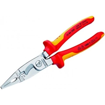 KNIPEX Електромонтажные клещи хромированные 200 мм 13 86 200 | 13 86 200