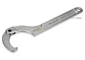 YATO Ключ гаковий з носиком на шарнірі в діапаз. M= 80-120 мм, Хр-Ванад., L= 340 мм