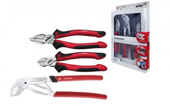 WIHA 26854 Набор шарнирно-губцевый инструментов Professional Plus, 3 предмета