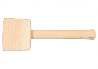 VOREL Молоток - киянка дерев'яний з прямокутним обухом  | 33530
