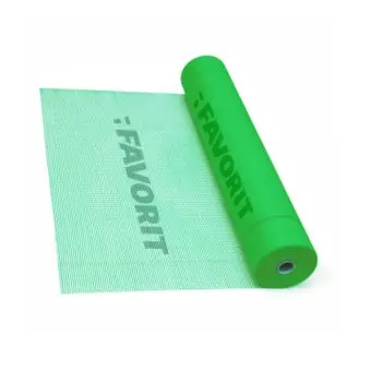 Сітка скловолоконна OPTIMAL 160г/м2, 5х5, 1м х 50 м, зелена Favorit | 10-316-1