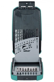 Wolfcraft комбинированный набор сверл  // 7116000