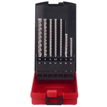 MILWAUKEE Набор из 7 буров MX4 SDS+ (5.5 / 6 x 115 мм, 5 / 5.5 / 6 / 8 / 10 x 165 мм) | 4932478627