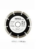 YATO Диск алмазний сегмент YATO : "SEGMENT" Ø= 125x8.0x22,2 мм. H= 2,2 мм  | YT-6003
