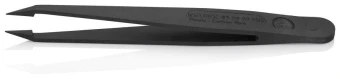 KNIPEX Пинцет для прецизионных работ пластик ESD, black 02 | 92 09 02 ESD