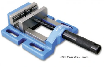 GROZ Сверлильные станочные тиски с универсальным захватом 3-х сторонние DPV/UG/3/100