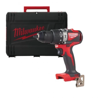 MILWAUKEE Дриль-шурупокрут з ударом акумуляторний , M18 BLPD2-0X, 82Нм | 4933464516