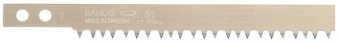 BAHCO 51-24 Полотно для лучковой пилы профи 607 мм; прямой зуб; сухая древесина.