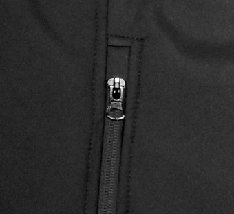 YATO Куртка робоча SOFTSHELL з прикріпн капюшоном YATO розм L, чорна, 3 кишені, 96% поліест і 4% спа