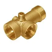 Штуцер латунний 5-вивідний Україна | 77-691