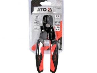 YATO Ножиці для дроту YATO : Ø=10,5/3 мм, зі знімачем ізоляції Ø=1.6-3.2 мм, l=170 мм  | YT-19691