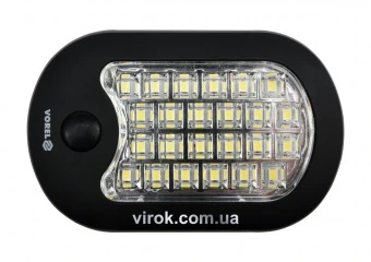 VOREL Ліхтар діодний з режимами 20+3 підвісний з гачком батарейковий 3ААА х 1,5 В  | 82731