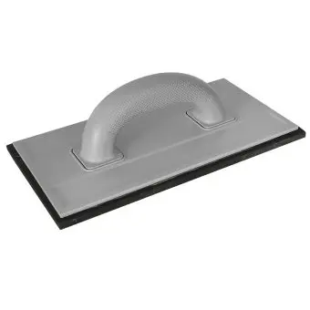 Терка пластмасова з чорною гумою 130х270мм Favorit | 07-203