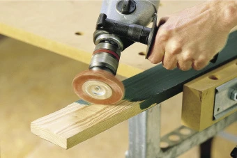 Wolfcraft Нейлоновая дисковая щетка Ø 75 x 10 // 1500000