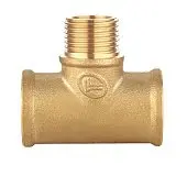 Трійник латунний 3/4З-3/4В-3/4В Double-lin | 78-181