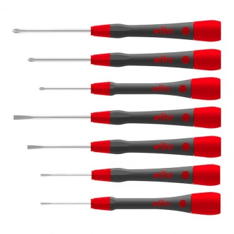 WIHA Набор микроотвёрток PicoFinish® Шлиц, Phillips, 7 предм. | W42991