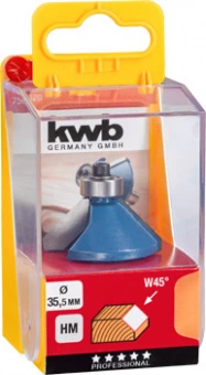 kwb 756520 Фреза для фаски hm 35,5мм хв. 8мм