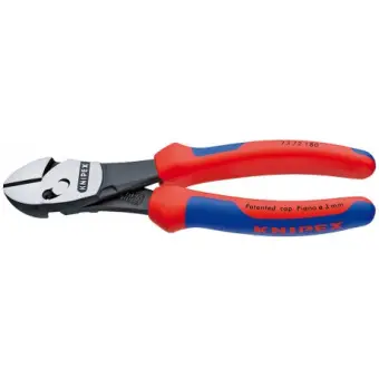 KNIPEX Кусачки боковые TwinForce® фосфатированные, черного цвета 180 mm 73 72 180 | 73 72 180