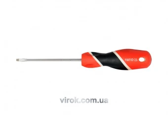 YATO Викрутка плоска YATO : шліц SL3 х 100 мм  | YT-25902