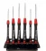 Wiha W00503 Набор отверток PicoFinish шлиц 6 предметов (SL 1,5 x40 2,0 x40 2,5 x50 3,0 x50, PH 00x40