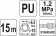 YATO Шланг пневматичний спіральний YATO швидкоз'єднуваний: Ø= 6.5/10 мм,≤ 12Bar, l=15 м. поліуретан.