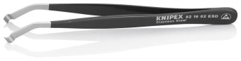 KNIPEX Пинцет для позиционирования ESD металл 92 16 02 | 92 16 02 ESD