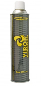 VIROK Балон газовий 1-разовий з різьбою (7/16) 330g/562ml. (E417)  | 44V153