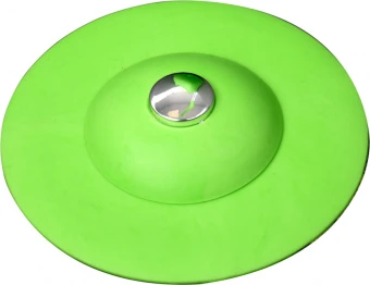 FALA Корок до ванни і раковин, силіконовий , Ø= 100 мм, зелений  | 74784