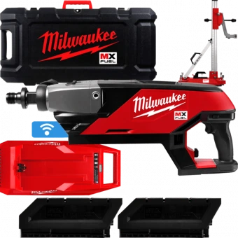 MILWAUKEE Дриль акумуляторна для алмазного свердління , MX DCD150-302CKIT| 4933471835