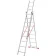 Драбина алюмінієва 3-х секційна Квітка PRO (3х9 сходинок) (110-9309)