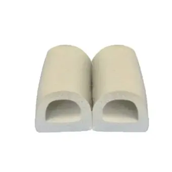 Ущільнювач самоклеючий гаражний, білий, 10х12мм, 50м Technics | 10-780