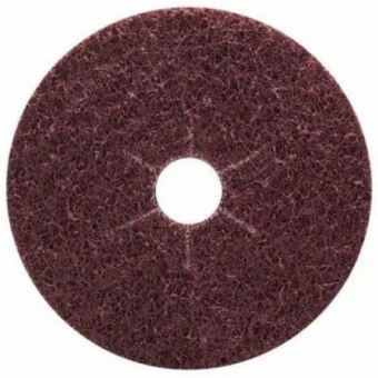 Bosch Кружок текстильний 125 мм SCM, червоний