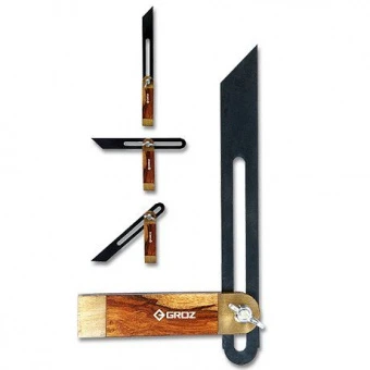 GROZ Угломер столярный регулируемый 250мм AB/10