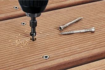 Wolfcraft Сверло по дереву с зенкером Ø 4,5 - 12 // 2545000