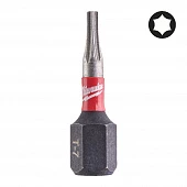 MILWAUKEE Біта SHOCKWAVE , TX7, 25мм, (2шт) | 4932471567