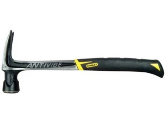 STANLEY Молоток с гвоздодером"FatMax® Xtreme™ AntiVibe™ Framing" каркасный, G=624гр, L=409 мм.