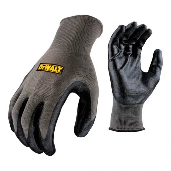 Рукавички DeWalt універсальні, розмір L/9, загального використання, нейлонові з покриттям Ultradex™