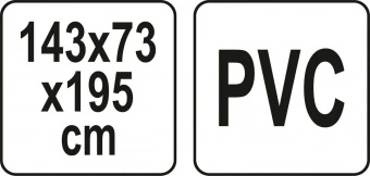 FLO Міні-теплиця присадибна складана , 143х 73х 195 см з плівкою ПВХ  | 90030